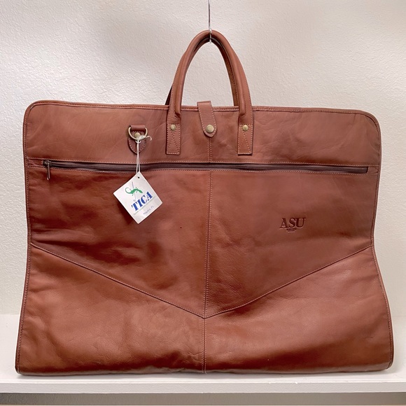 TICA Bags Tica Genuine Leather Travel Garment Bag Asu Karsten Golf